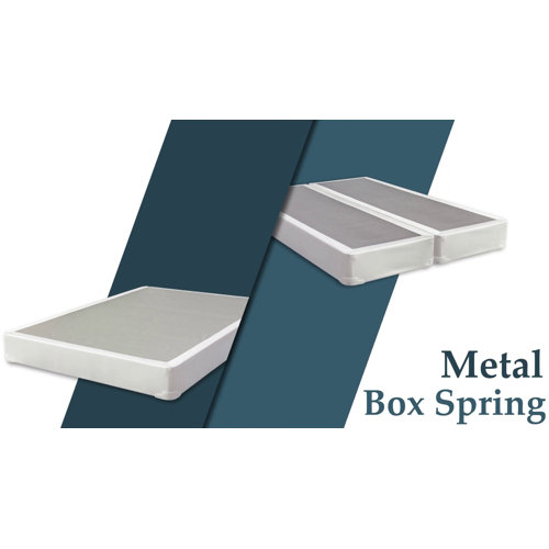 White Noise Split Wood Box Spring & Reviews Wayfair